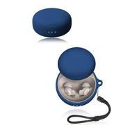 Cover for Anker Soundcore Sleep A30 Wireless Earbuds, yystao Soft Silicone Protective Case compatible with Anker Soundcore Sleep A30, With Lanyard, Dustproof, Shockproof & Durable, Blue