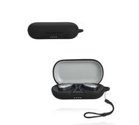 Cover for BLACK SHARK OWS Pro Wireless Earbuds, yystao Soft Silicone Protective Case compatible with BLACK SHARK OWS Pro, With Lanyard, Dustproof, Shockproof & Durable, Black