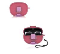 Cover for Bose Ultra Open Earbuds Wireless Earbuds, yystao TPU Protective Case compatible with Bose Ultra Open Earbuds, Dustproof & Shockproof, Switch Bracket Version, Fuchsia
