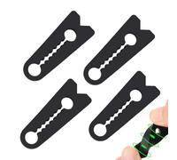 Cover for car door locks, pack of 4, self-adhesive with high elasticity, protective cover for the car door lock, for minivans, saloons, trucks, commuting, short distances, city trips and