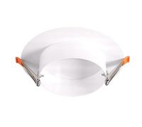 Cover for ceiling box, decorative wall panel with a buckle, round wall plate cover - for the attic, basement, garage, living room, house, apartment, workplace