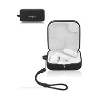 Cover for CMF BY NOTHING Buds 2A Wireless Earbuds, yystao Soft Silicone Protective Case compatible with CMF Buds 2A, With Lanyard, Dustproof, Shockproof& Durable, Black