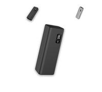 Cover for CUKTECH 15 150W Powerbank 20.000mAh, yystao Protective Skin - Friendly Silicone Case - Repeatedly Washable, All-inclusive Protection (Black)