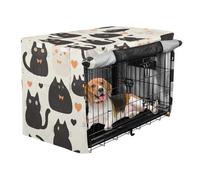 Cover for Dog Crate Pets Kennel Cover Rollers Shades