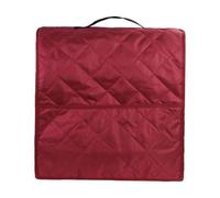 Cover for drummers on the base, accessories for the mixer with cover for food, domestic protective cover for drummers on the base with handle, multiple pockets for, red, see description