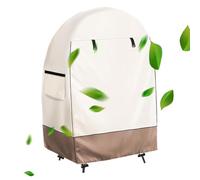 Cover for Egg Chair Outdoors - Outside Waterproof Egg Chair Cover - Heavy-Duty Protection Furniture Shield with Zipper for Backyard Apartment Porch Coastal Homeowners