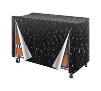 Cover for folding chair trolley, waterproof and windproof protection, 185 x 89 x 107 cm, UV protection cover made of 420D, for outdoor use, indoor, camping, patio