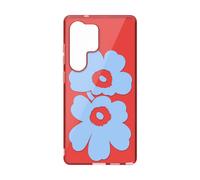 Cover for Galaxy S25 Ultra Floral Pattern Unikko, Red