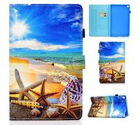 Cover for Galaxy Tab A 10.1 (2019) SM-T510 / T515 - Flip Wallet Leather Case Pouch Protective Cover with Stand and Card Holder for Samsung Galaxy Tab A 10.1 "2019 Tablet