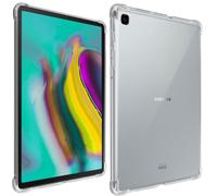 Cover for Galaxy Tab S5e Flexible silicone with Bumper sides - Clear
