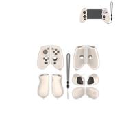 Cover for GameSir G8/G8+/G8 Plus Game Console, yystao Silicone Protective Case Cover compatible with GameSir G8/G8+/G8 Plus Game Console, With Lanyard, Dustproof, Shockproof& Durable, White