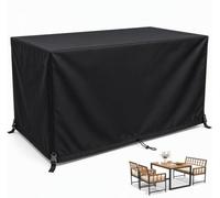 Cover for Garden Furniture Waterproof,Garden Table Cover Protector | Tear Resistant,Buckle 600d Heavy Duty Oxford Cloth,UV resistant,Windproof,for Table and Chair Set,170x85x70cm/LxWxH