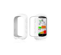 Cover for Garmin Edge 540 Bike Computer, yystao Silicone Protective Case Compatible with Garmin Edge 840, comes with Soft TPU Screen Protector - Shockproof, Dustproof, Waterproof, White