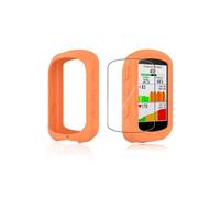 Cover for Garmin Edge 540 Bike Computer, yystao Silicone Protective Case Compatible with Garmin Edge 840, comes with Soft TPU Screen Protector - Shockproof, Dustproof, Waterproof, Orange
