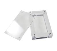 Cover for High Transparency Acrylic Display Case Console Dustproof Storage Box Gamepad Protector Hard-Shell Cover for High Transparency Game Console Gamepad
