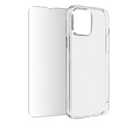 Cover for iPhone 13 Silicone Soft tempered Glass 9H clear