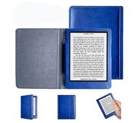 Cover for Kobo mini 5-inch Modle:N705 e-book Protective case Advanced Intelligent Magnetic attraction Classic Vintage Anti Drop Full PU Leather Case (Dak blue)