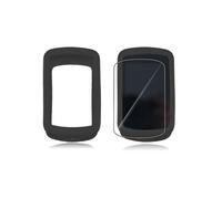 Cover for Magene C606 Bike Computer, Silicone Protective Case with Soft Screen Protector - Shockproof, Skin-Friendly & Waterproof for Enhanced Durability, Black