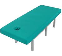 Cover for Massage Table Reusable Elastic Waterproof and Stain Resistant 180 x 60 185 x 70 190 x 70 190 x 75 190 x 80 cm with Hole for the Face (C4,190 x 70 cm/75 x 28 in (No Hole))