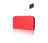 Cover for Nintendo Switch 2 Dock Station, yystao PC-material Protective Case compatible with Switch 2 docking station, Shockproof, Dustproof and All-Round Protection, Red