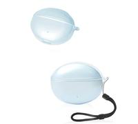 Cover for OnePlus Buds 4 Wireless Earbuds, yystao Soft TPU Protective Case compatible with OnePlus Buds 4, With Lanyard, Dustproof, Shockproof& Durable, Clear