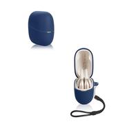 Cover for Panasonic RB-F10 Wireless Earbuds, yystao Soft Silicone Protective Case compatible with Panasonic RB-F10, With Lanyard, Dustproof, Shockproof & Durable, Blue