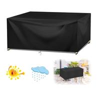 Cover for Rattan Garden Furniture-Outdoor Garden Furniture Cover 250x190x80cm Patio Table Covers Waterproof Oxford Polyester rectangular Patio Furniture Covers Waterproof for All Weathers Anti-UV