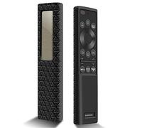 Cover for Samsung Solar Cell Remote 2021, Protective Silicone Case BN59-01357A / BN59-01363A / BN59-01311B / BN59-01300C Samsung Remote Control Sleeve Protector Skin Anti-Slip-Black