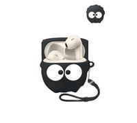 Cover for Sennheiser ACCENTUM Open Wireless Earbuds, yystao Soft Silicone Protective Case compatible with ACCENTUM Open, With Lanyard, Dustproof, Shockproof& Durable, Briquette