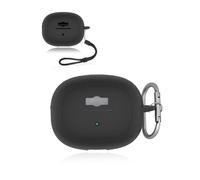 Cover for SHOKZ OpenDots ONE Wireless Earbuds, yystao Soft Silicone Protective Case compatible with SHOKZ OpenDots ONE E310, Texture Design, Dustproof, Shockproof& Durable, Black