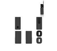 Cover for Skullcandy Method 360 ANC Wireless Earbuds, yystao Soft Silicone Protective Case compatible with Skullcandy Method 360 ANC, Dustproof, Shockproof & Durable, Black
