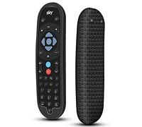 Cover for SKY Q Bluetooth Remote Control EC201 EC202 2020, Protective Silicone Case SKY Q New Remote Controller Sleeve Skin Holder Battery Back Protector Universal Replacement-Black