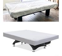 Cover for Standard Pool Tables 7FT 8FT 9FT - 600D Oxford Cloth Billiards Table Sun Shield with Reinforced Stitching and Weather Shield (7FT)