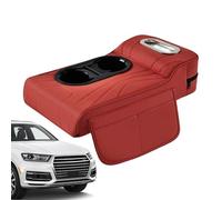 Cover for the centre console of the car, vehicle armrests storage box with cushion, armrest pad for car console, for vehicles such as SUVs, trucks, cars and