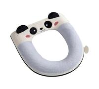 Cover for Toilet Seat - Winter Cartoon Panda Toilet Cushion - Plush Toilet Cushion | Suitable for Bathroom Home Hotel Nursing Home Shower Apartment Children's Room