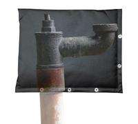 Cover for Water Return Prevention, Waterproof Protection Against Freezing Pipes, Insulated Cover for Irrigation 40 x 50 cm with Double Layer, for Pump Tap Valve and Well in Invier