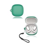 Cover for Xiaomi OpenWear Stereo Pro Wireless Earbuds, yystao Soft Silicone Protective Case compatible with Xiaomi OpenWear Stereo Pro, With Lanyard, Dustproof, Shockproof & Durable, Green