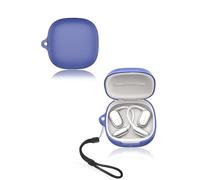 Cover for Xiaomi OpenWear Stereo Pro Wireless Earbuds, yystao Soft Silicone Protective Case compatible with Xiaomi OpenWear Stereo Pro, With Lanyard, Dustproof, Shockproof & Durable, Blue