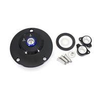 Cover Fuel Tank Cap Motorcycle Accessories For Yamaha YZF R1 2000-2025 R1 M 2015-2025 YZF R6 2003-2020 YZF R7 2021-2025 CNC Fuel Tank Cap Cover(Black - blue)