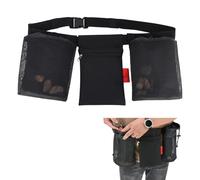 Cover Geny Rock Foraging Belt,Rock hounding Bag with Adjustable Waistband,Cover Geny 2 Mesh Picking Pouch for Collecting,1 Tool Bag,Outdoor Hunting Bags Lightweight, Sturdy to Wear Around Waist,Gifts