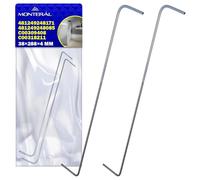 Cover Hinge Spring 288 mm Top Loading Washing Machine with Original Code C00309408 C00318211 481249248171 481249248085 for Indesit for Whirlpool for Bompani - Warranty 10 Years - MONTERAL