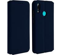 Cover Huawei P Smart 2019 / Honor 10 Lite Case Folio Card Holder Holder - Blue