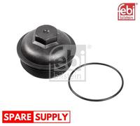 COVER, OIL FILTER HOUSING FOR AUDI A3 A3 CONVERTIBLE FEBI BILSTEIN 39697