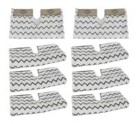 Cover Pads for SHARK Steam Cleaner Mop Dirt Grip S6001 S6003 Klik n' Flip (Pack of 8)