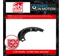 Cover Plate 196026 Febi 81501015141 Genuine Top Quality Guaranteed New