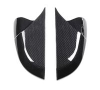 Cover plate Compatible With For Civic 10th 2016 2017 2018 2019 1 Pair Ox Horn Style Rear View Side Mirror Covers Rearview Caps Accessories