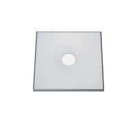 Cover plate for Beer tower, CNS, 1 cm folded, 220 x 220 mm, 45 mm drill hole