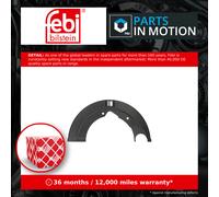 Cover Plate Front or Rear 196022 Febi A6754230220 6754230220 Quality Guaranteed