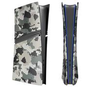 Cover Plates for PS5 Pro Digital Edition, Matte FacePlates Accessories Compatible with PlayStation 5 Pro Console ABS Replacement Side Shell Case (Camouflage)