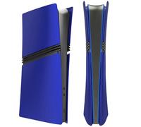 Cover Plates for PS5 Pro Digital Edition, Matte FacePlates Accessories Compatible with PlayStation 5 Pro Console ABS Replacement Side Shell Case (Blue)